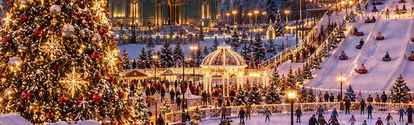 Новогодний фестиваль в парке Патриот