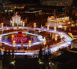 Новогодний ВДНХ и Москвариум
